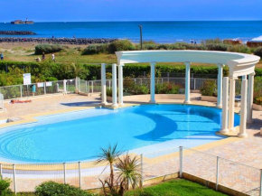 Agréable T3 avec terrasse et grande piscine, à deux pas de la plage - FR-1-607-101